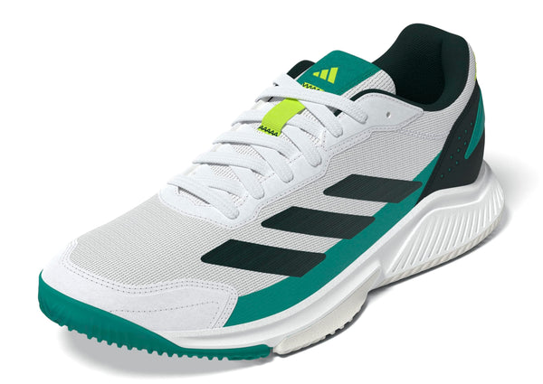 Adidas Men's Courtquick Padel, White/White/Aurora Ivy