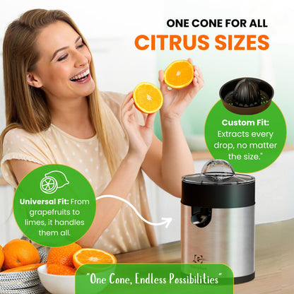 Eurolux Exprimidor de Naranjas Eléctrico