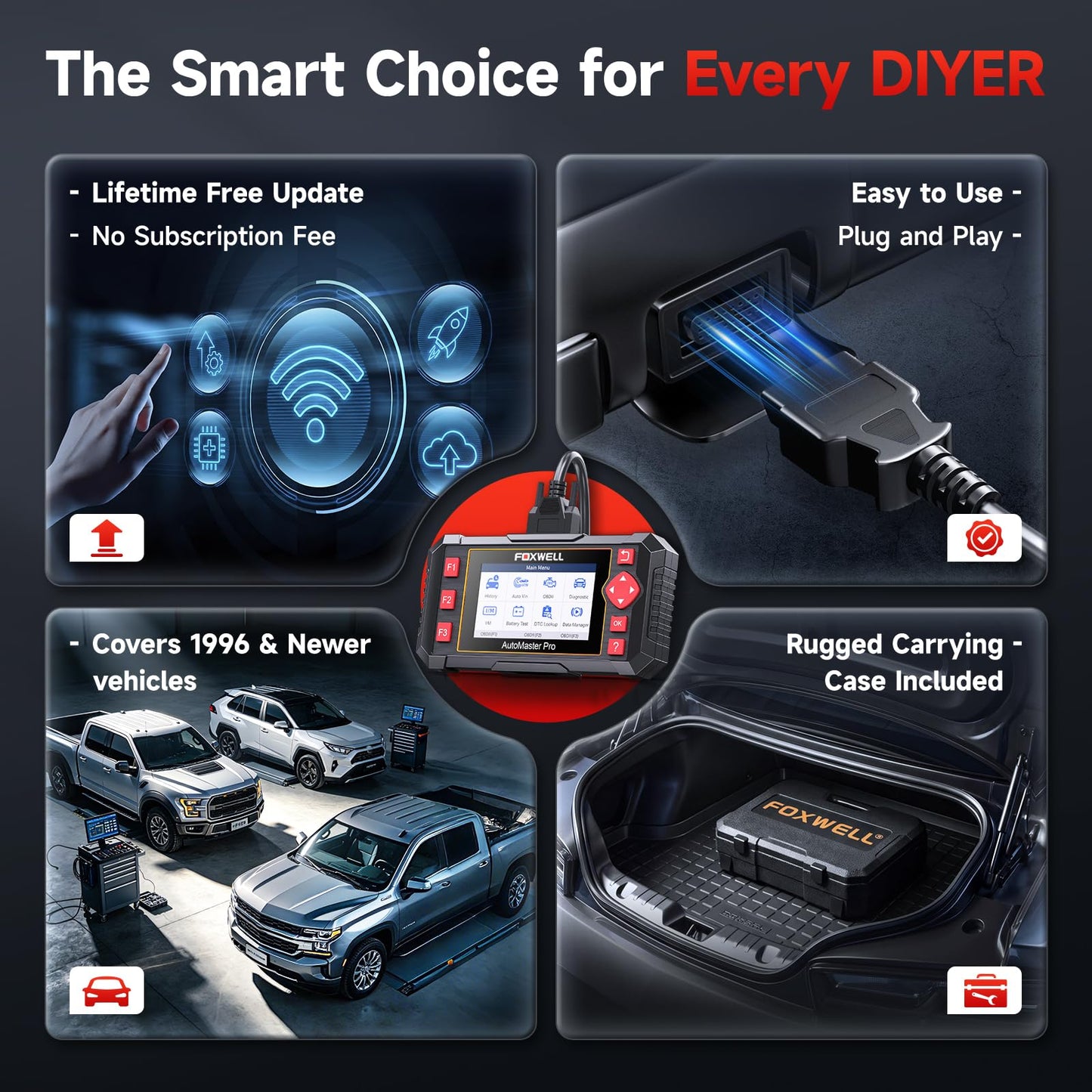 FOXWELL NT604 Elite Escáner OBD2