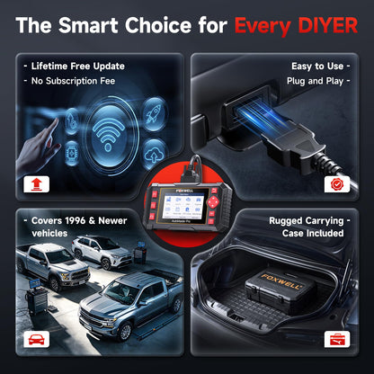 FOXWELL NT604 Elite Escáner OBD2