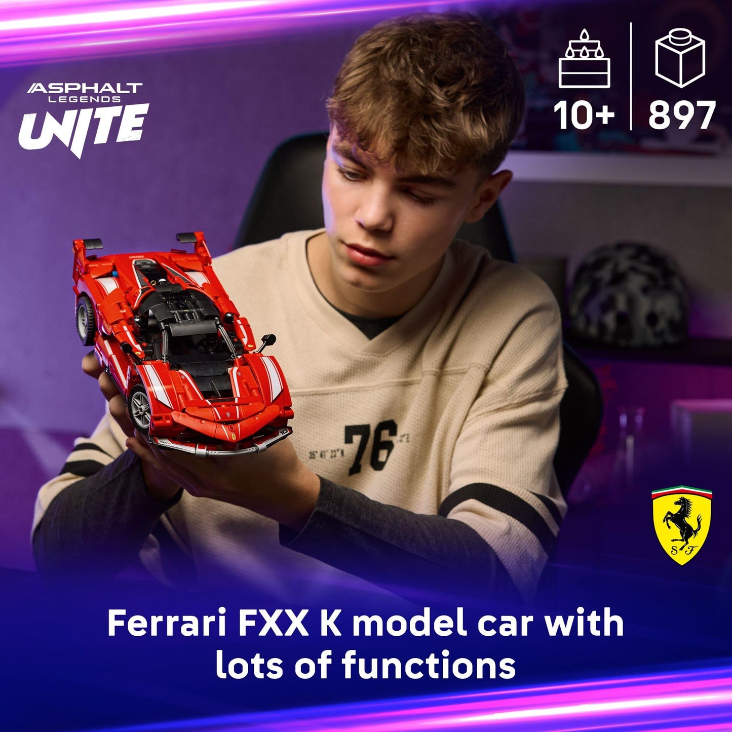 LEGO Technic Coche de Juguete Ferrari FXX K (Modelo 42212)