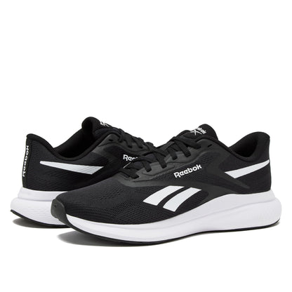 Reebok Energen Run 4 Running Shoes for Men, Lightweight Athletic Mens Sneakers, White or Black, Black/White