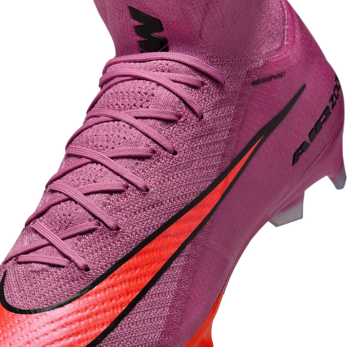 Nike Mercurial Superfly 10 Elite Firm-Ground High-Top Soccer Cleats (Magic Flamingo/Total Crimson/Black)