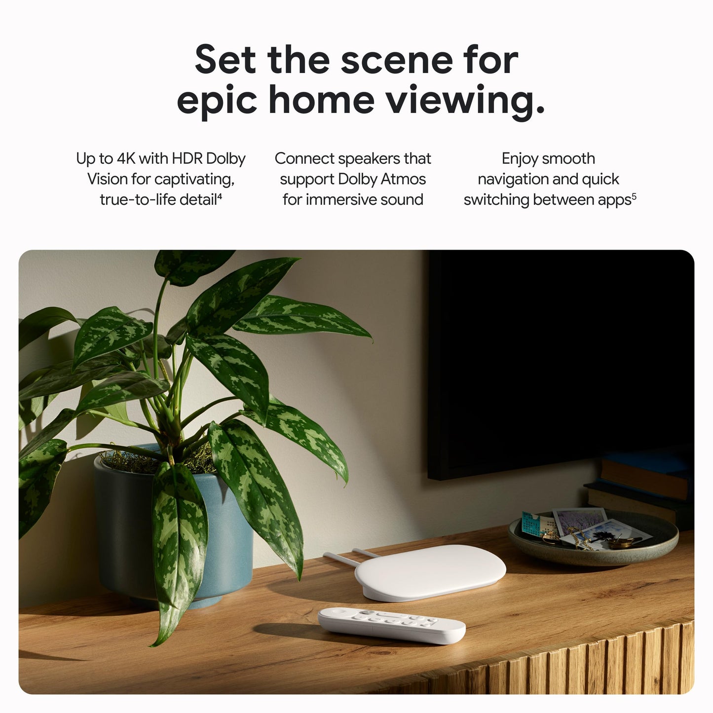 Google TV Streamer 4K (32 GB / Avellana)