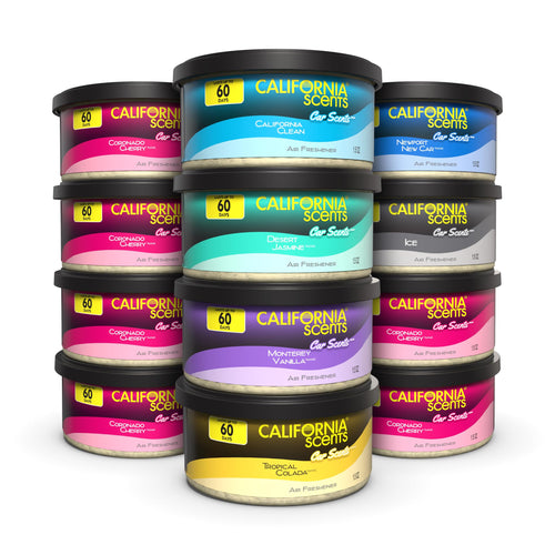 California Scents Ambientador y Neutralizador de Olores en Lata (1.5 Oz / 12 Unidades)