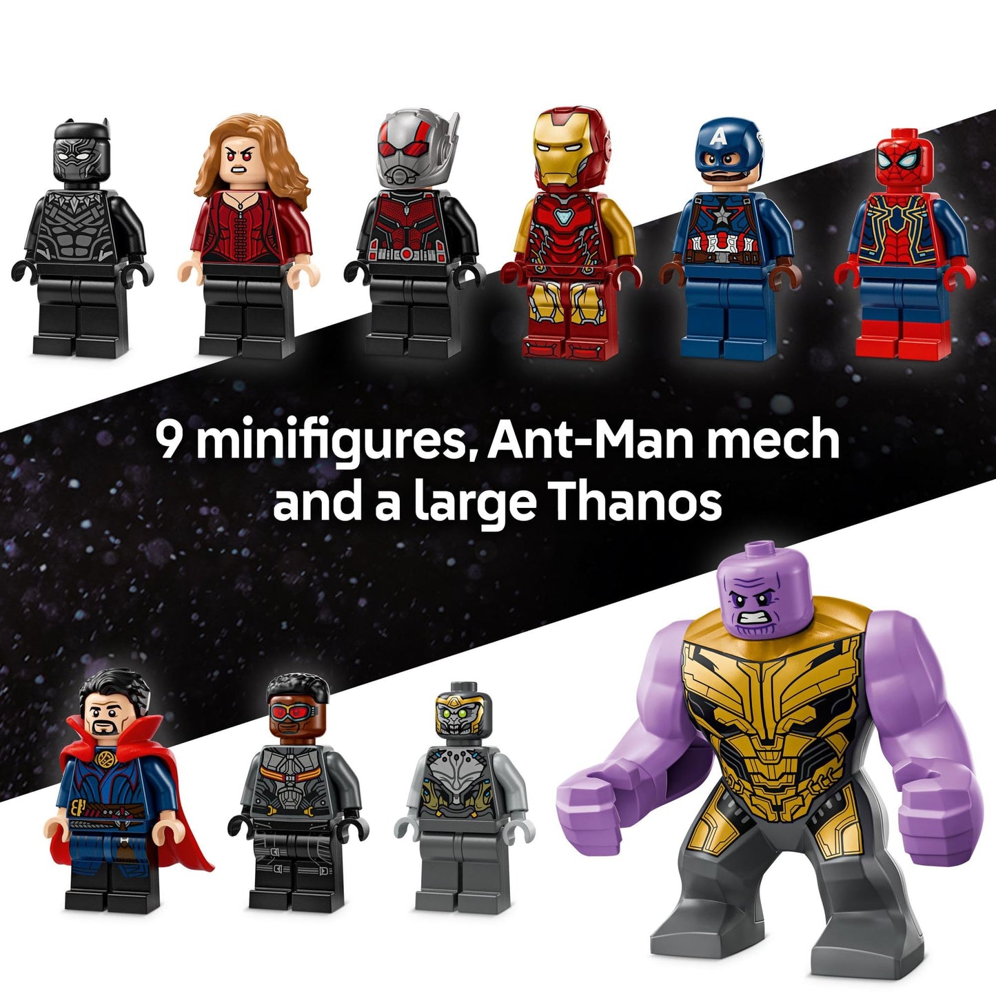 LEGO Marvel Avengers Batalla Final de Endgame (Modelo 76323)