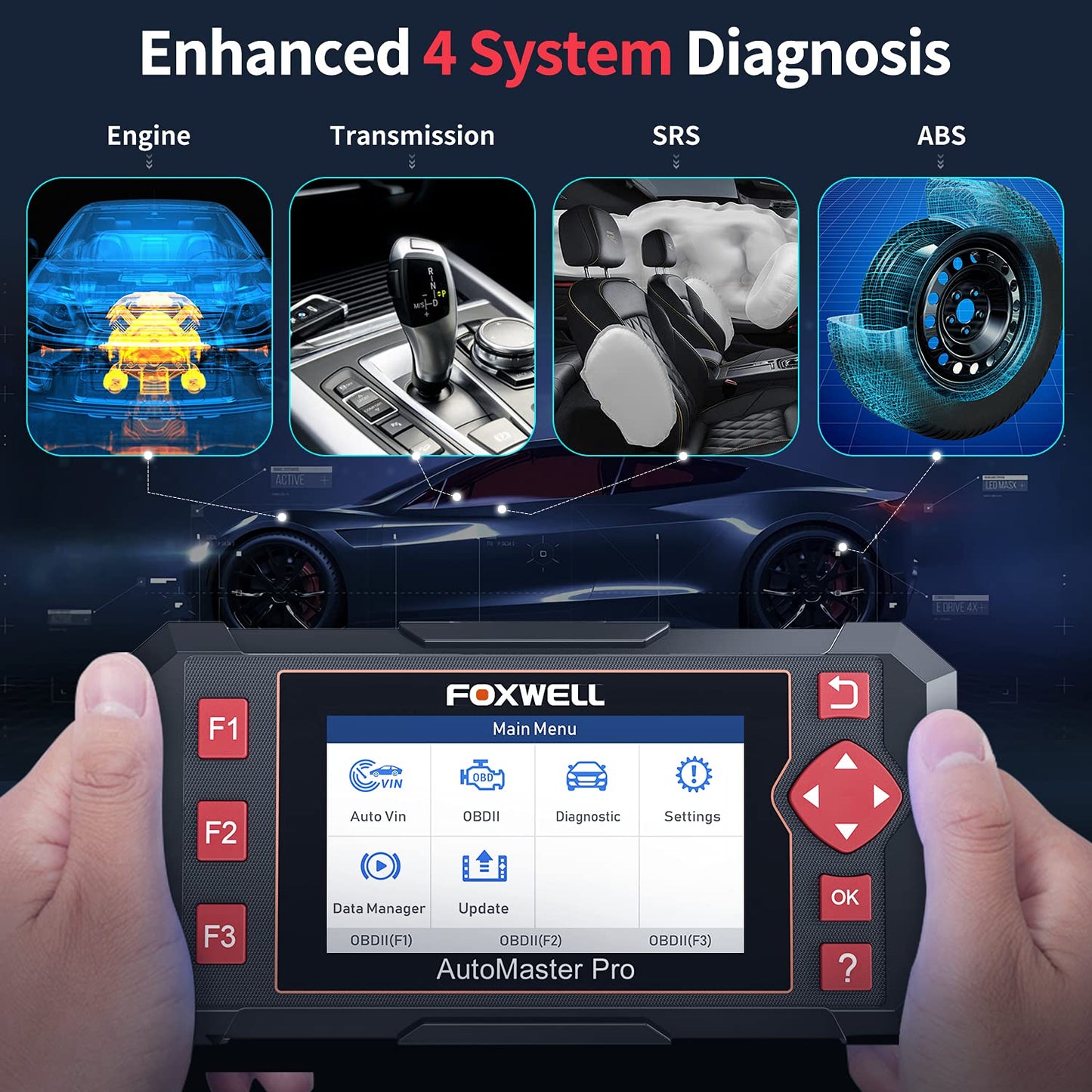 FOXWELL NT604 Elite Escáner OBD2