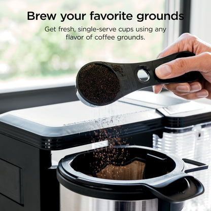 Ninja Cafetera con Espumador CM401 (10 Tazas / Black)