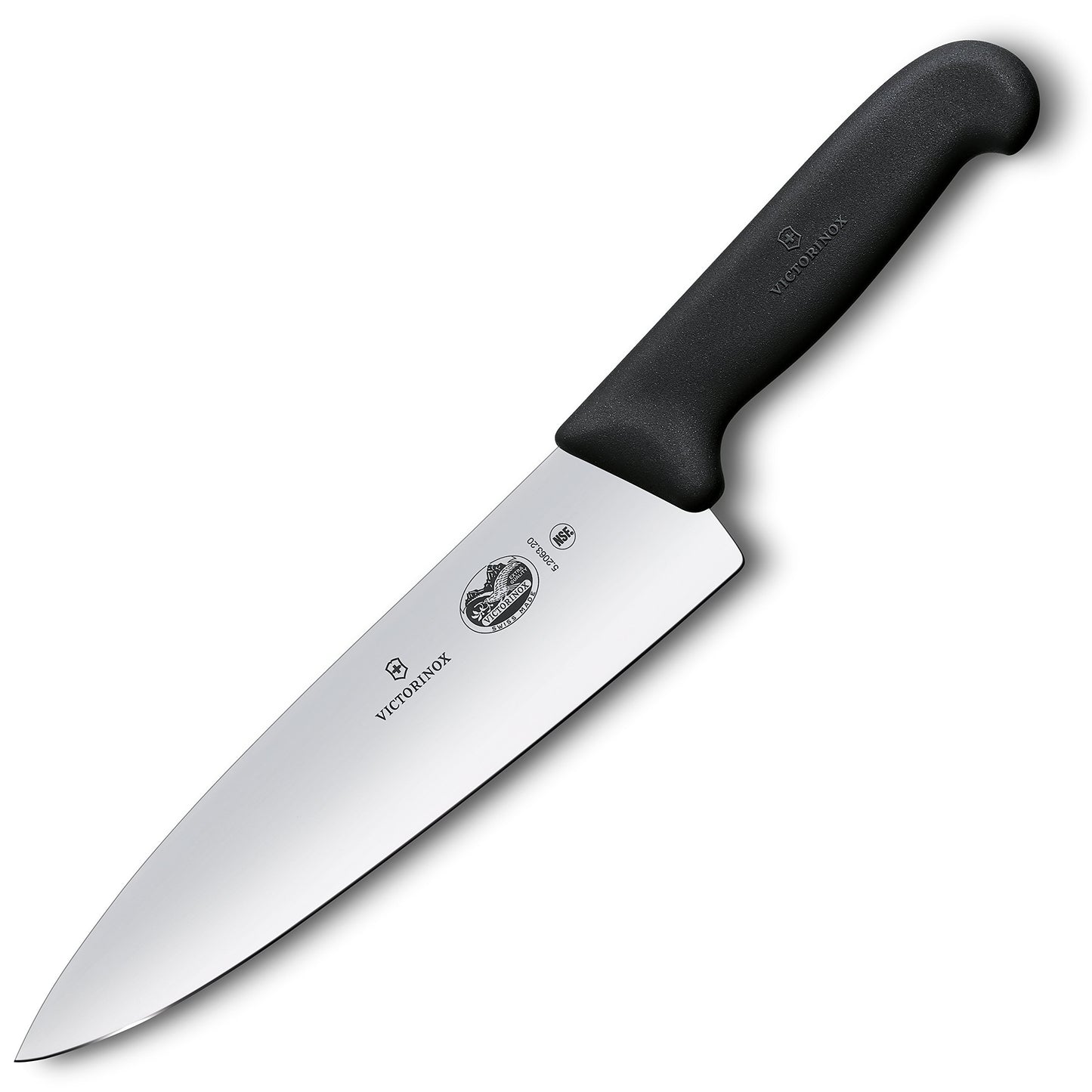 Victorinox Cuchillo de Chef Fibrox Pro (Negro / 8 Pulgadas)