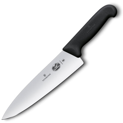 Victorinox Cuchillo de Chef Fibrox Pro (Negro / 8 Pulgadas)