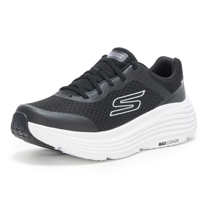 Skechers Women's Max Cushioning Endeavour Canova Sneaker, Black/White