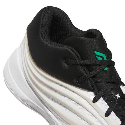 adidas Unisex Dame X Basketball Shoes Zero Metallic/Black/Court Green Men 8.5 Women