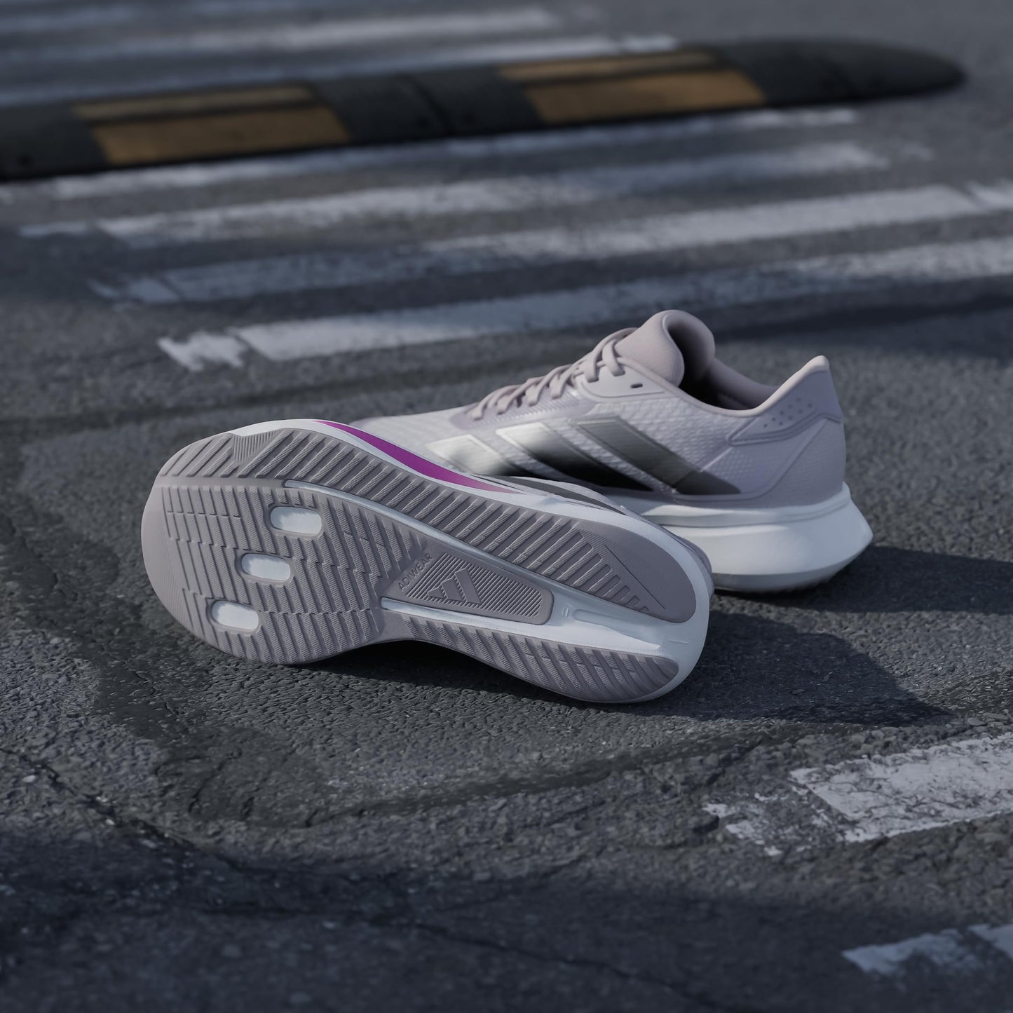 adidas Women's Duramo SL 2 Running, Ice Purple/Iron Metallic/Glory Grey
