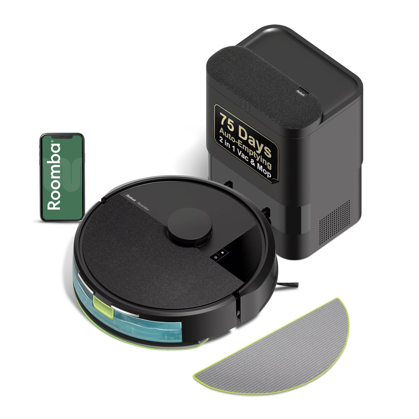 iRobot Roomba 105X Combo Robot Aspirador y Trapeador