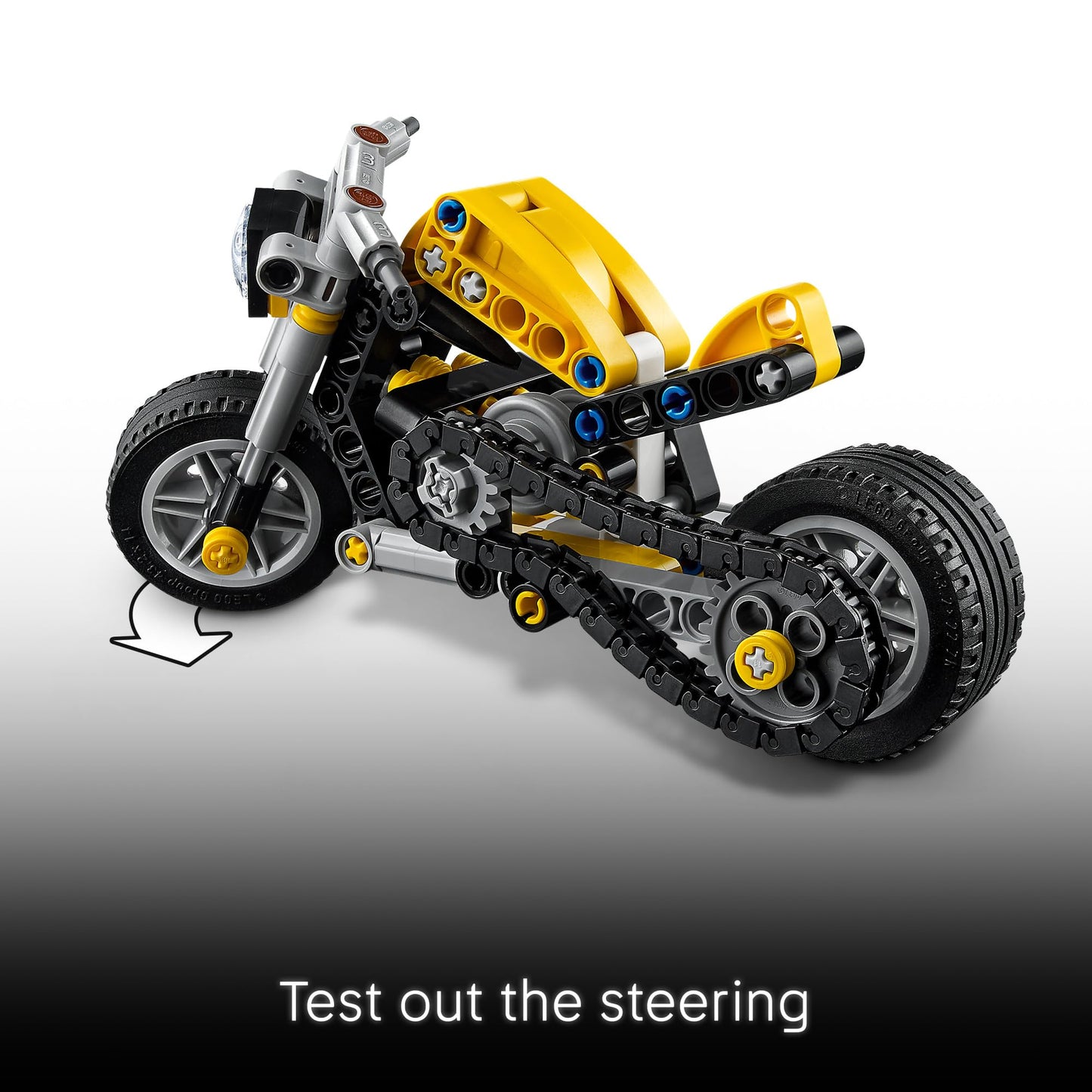 LEGO Technic Juguete de Motocicleta Amarilla (42225)