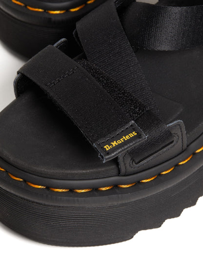 Dr. Martens Unisex Kimber II, Black Athena Webbing