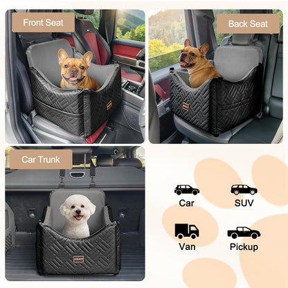JOEJOY Asiento de Coche para Perros (Pequeños y Medianos)