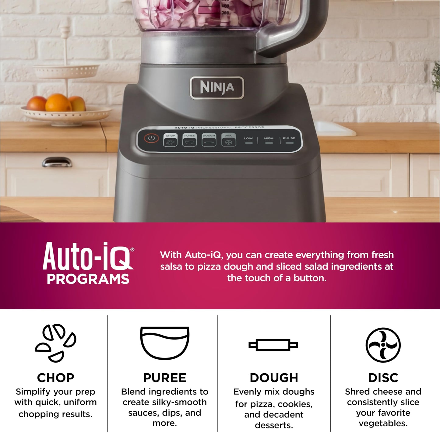 Ninja Procesador de Alimentos Professional Plus (BN601 / Grey)