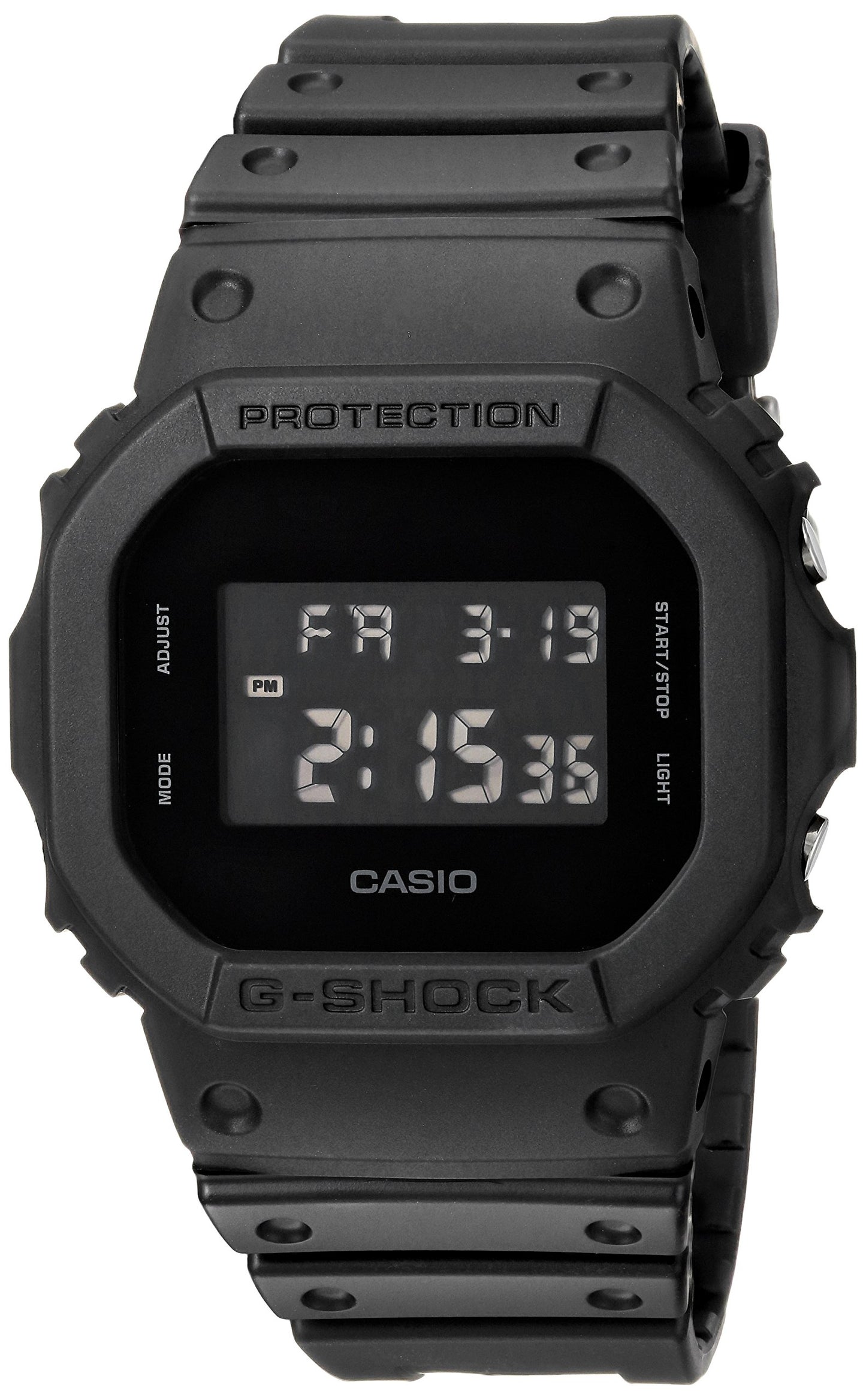 Casio Reloj G Shock de Cuarzo con Pantalla Digital para Hombre (Negro)