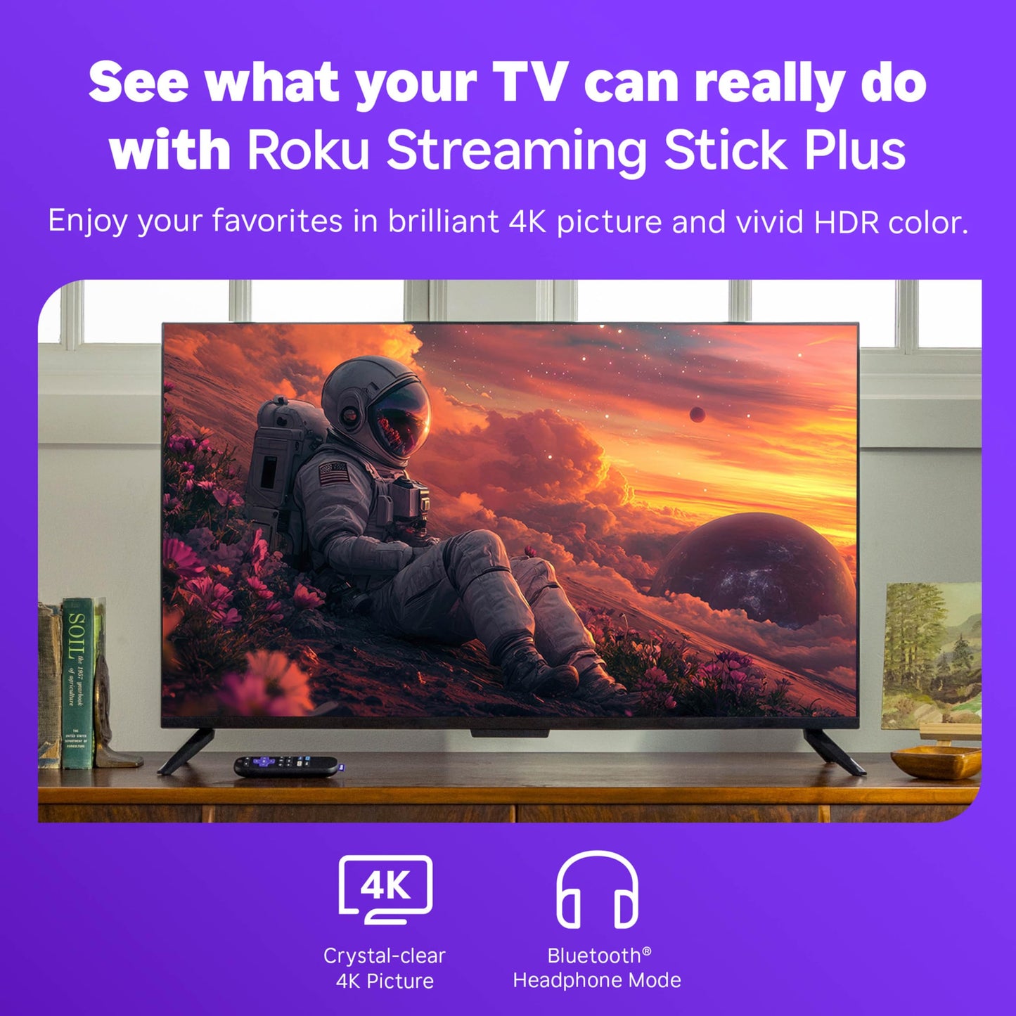 Roku Streaming Stick Plus 4K & HDR