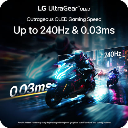 LG Monitor Gaming OLED Ultragear de 27 Pulgadas (Negro)