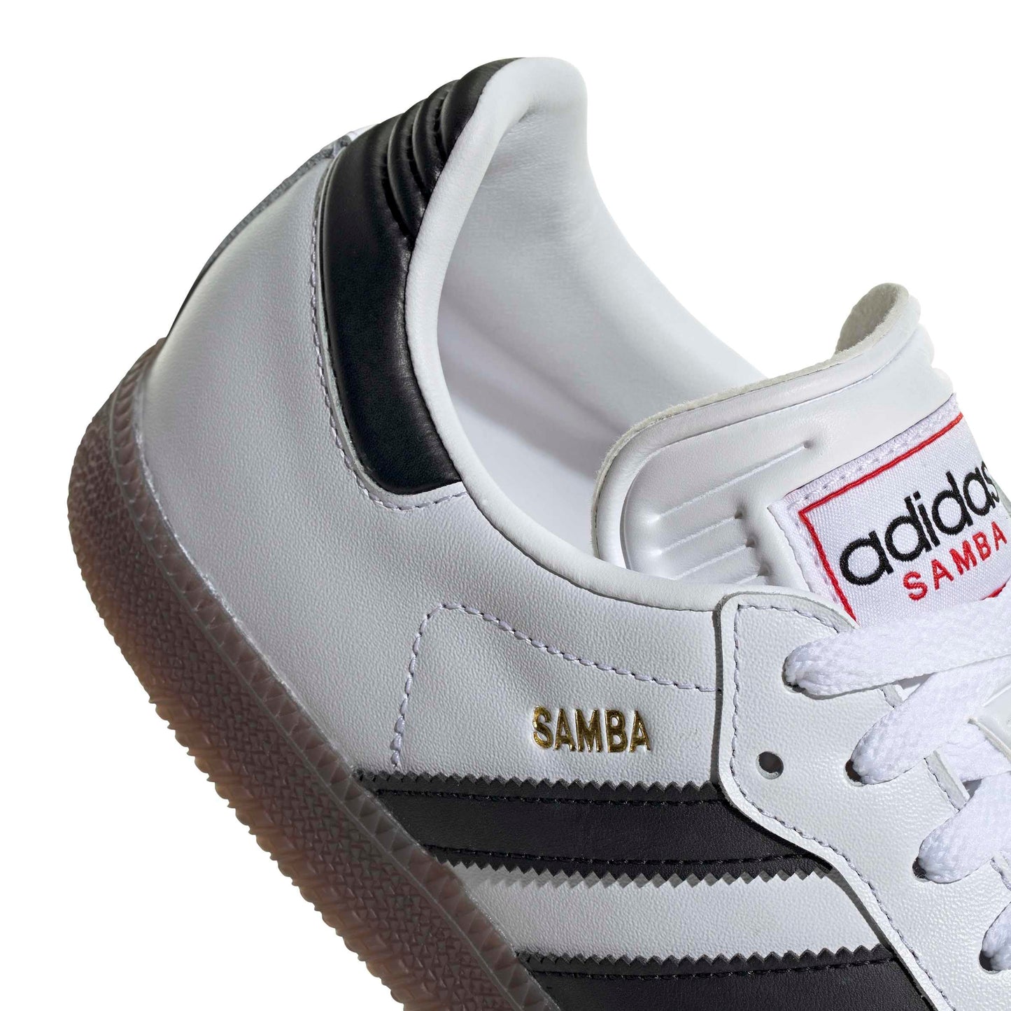 Adidas Unisex-Adult Samba Indoor, White/Black/Vivid Red