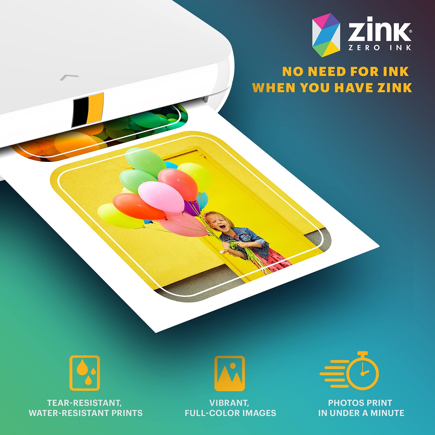 KODAK Papel Fotográfico ZINK Premium 2x3 (30 Hojas)