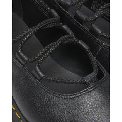 Dr. Martens Women's Elphie II Lace Up Shoe, Black Virginia