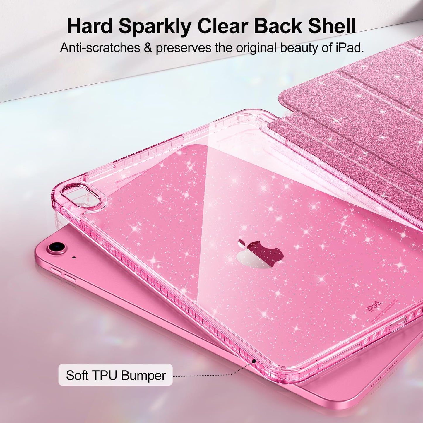 Fintie Funda Delgada para iPad (Pink)