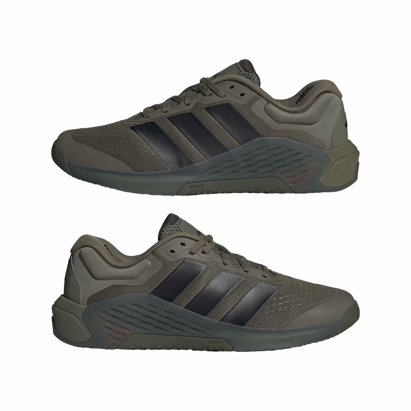 adidas Men's Dropset 4 Power Training, Olive Strata/Black/Night Cargo