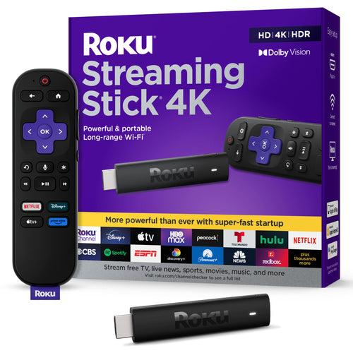 Roku Streaming Stick 4K con Wi-Fi de Largo Alcance