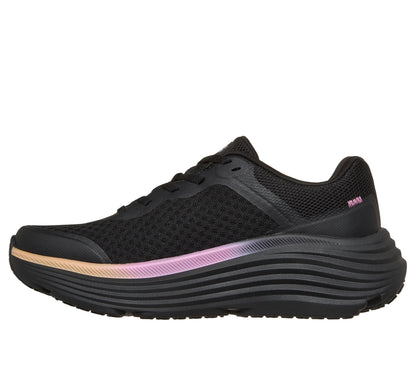Skechers Women's Max Cushioning Endeavour Canova Sneaker, Black/Pink