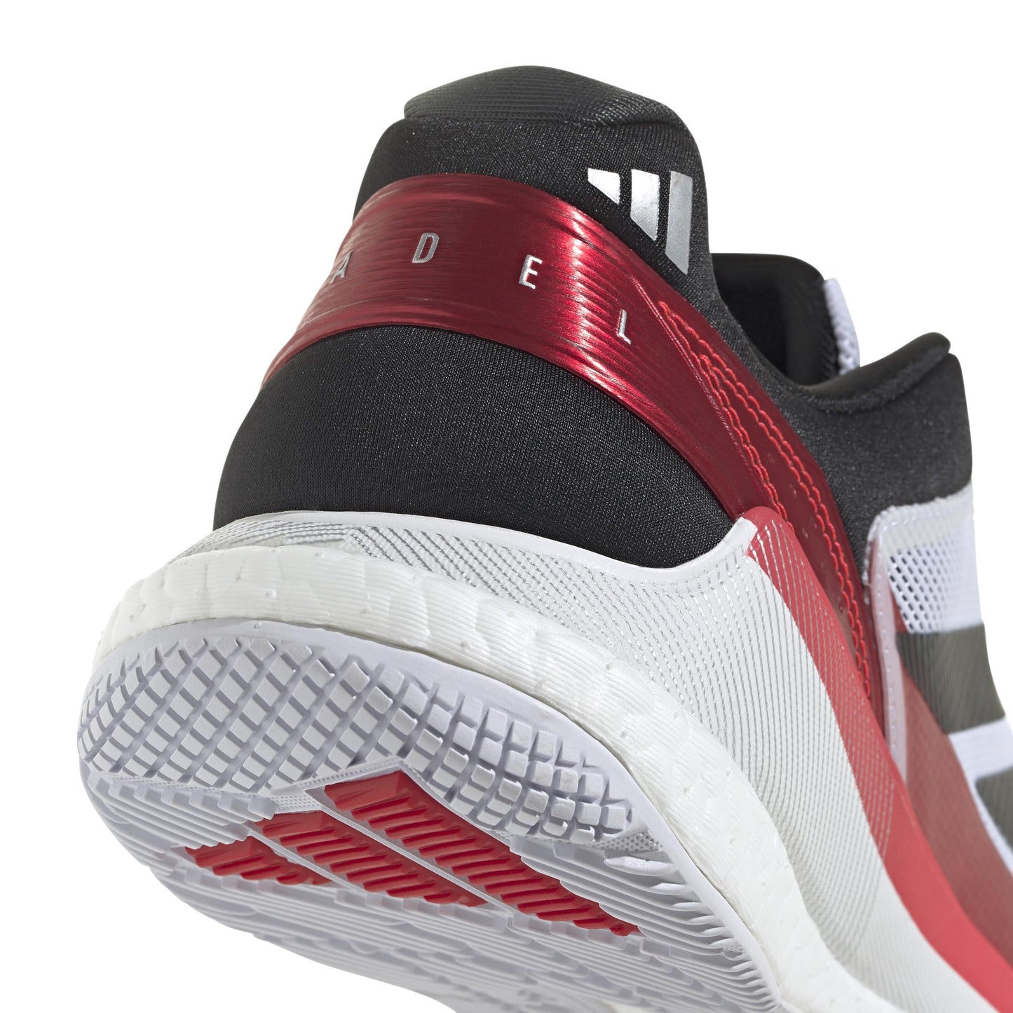 adidas Men's Crazyquick Boost Padel, White/Black/Lucid Red