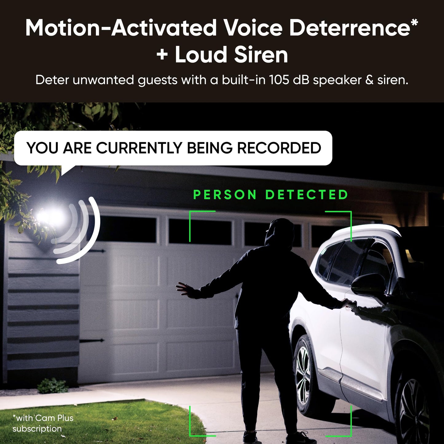 WYZE Cámara Reflector v2 de Seguridad 2K HD