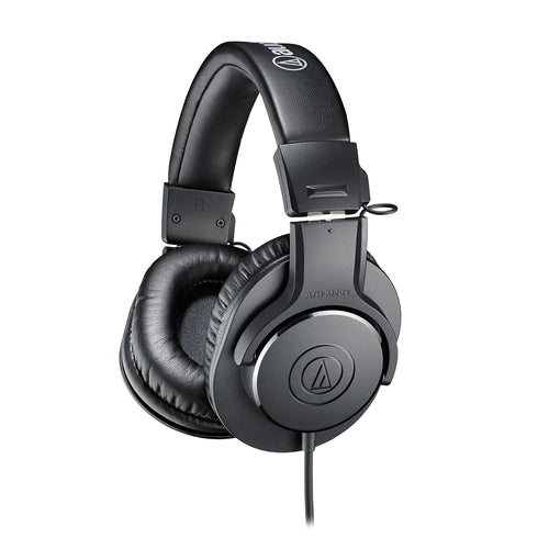 Audio-Technica ATH-M20x Auriculares de Monitor de Estudio (Negro)