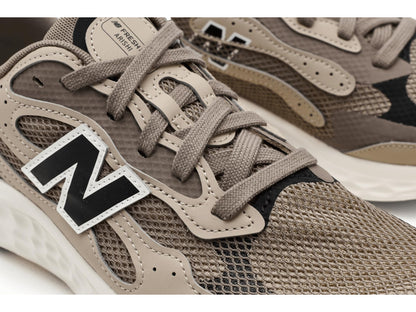 New Balance Men's Fresh Foam Arishi V4 Running Shoe, Thunder Brown/Stoneware