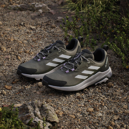 Adidas Women's Terrex Anylander Hiking, Olive Strata/Dash Grey/Night Cargo