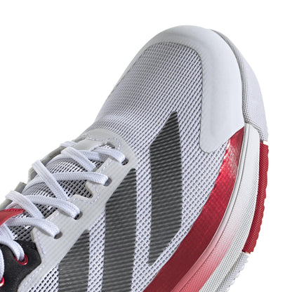 adidas Men's Crazyquick Boost Padel, White/Black/Lucid Red