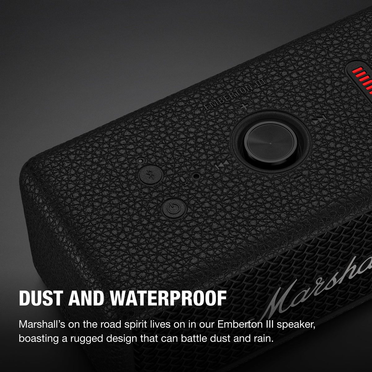 Marshall Altavoz Portátil Emberton III (Black/Silver)