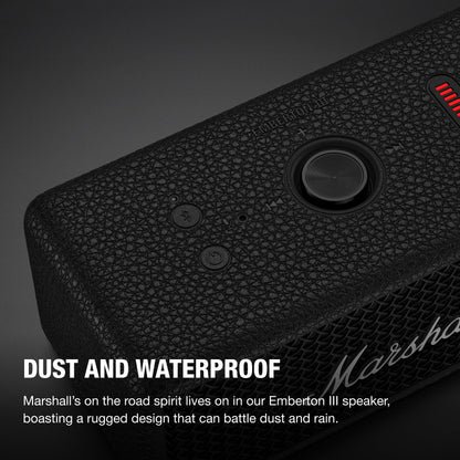 Marshall Altavoz Portátil Emberton III (Black/Silver)