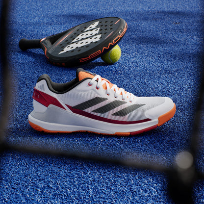 adidas Men's Crazyquick Padel, White/Black