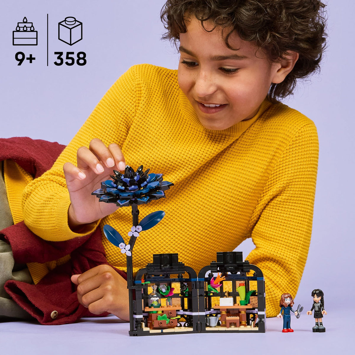 LEGO Set de Construcción Wednesday Black Dahlia (76784)