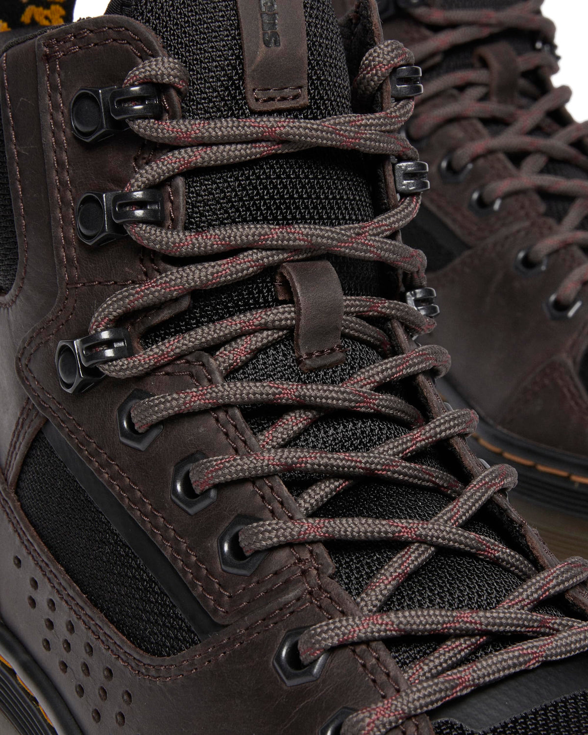Dr. Martens Unisex Rilla Lace Up Utility Boot, Bracken Brown+Black Saddleback