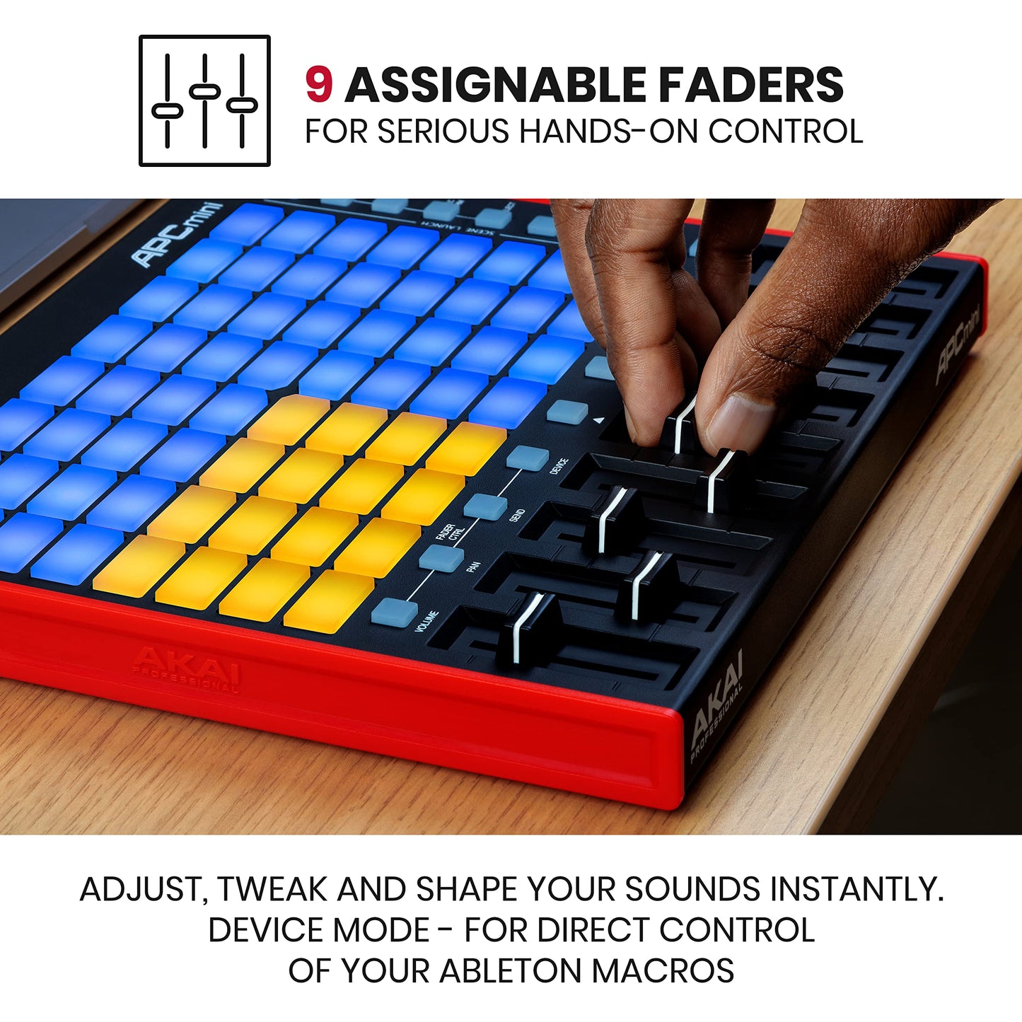 Akai Professional Controlador de Pads MIDI USB (APC Mini MK2)