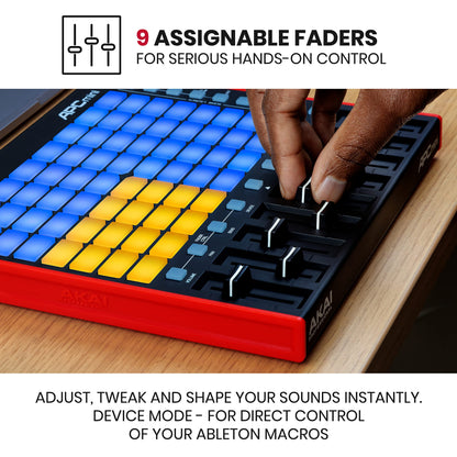 Akai Professional Controlador de Pads MIDI USB (APC Mini MK2)