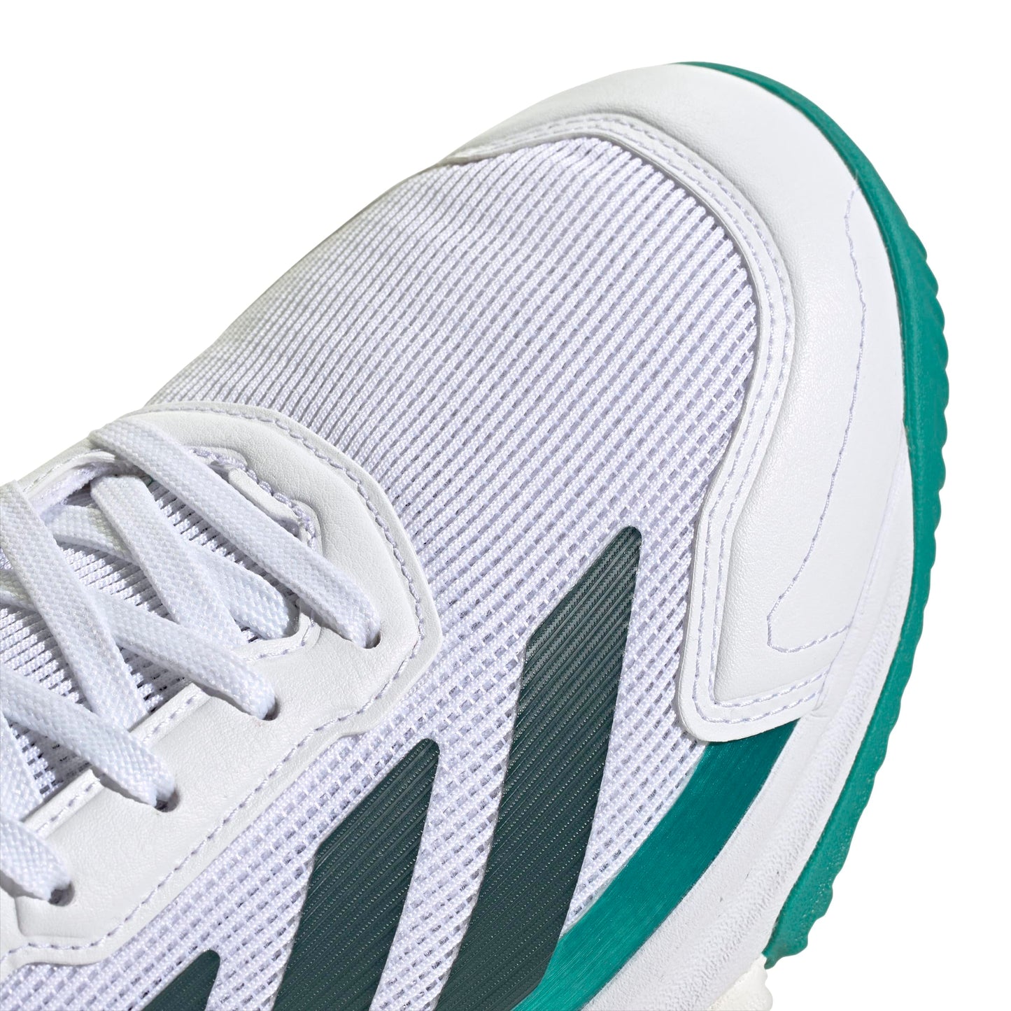 Adidas Men's Courtquick Padel, White/White/Aurora Ivy