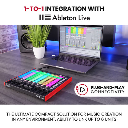 Akai Professional Controlador de Pads MIDI USB (APC Mini MK2)