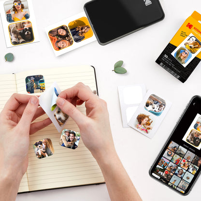 KODAK Papel Fotográfico ZINK Premium 2x3 (30 Hojas)
