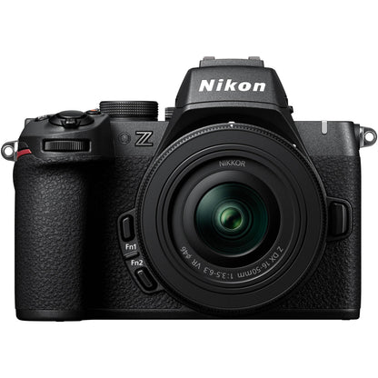 Nikon Z50II Mirrorless Digital Camera with NIKKOR Z DX 16-50mm f/3.5-6.3 Lens Bundle with 64GB Memory Card + Cleaning Kit + More