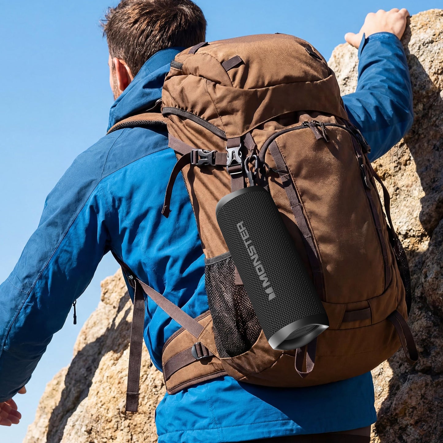 Monster Altavoz Bluetooth Portátil para Exteriores (60W)